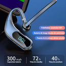 Słuchawka Bluetooth Wireless KJ12, Handsfree z Mikrofonem, Obrót 180°, Wyświetlacz LED, Duża Autonomia, Szybkie Łączenie, Zasięg 10m, Czarna