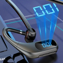 Słuchawka Bluetooth Wireless KJ12, Handsfree z Mikrofonem, Obrót 180°, Wyświetlacz LED, Duża Autonomia, Szybkie Łączenie, Zasięg 10m, Czarna