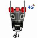Kamera monitoringu 4G 12MP Ultra HD PTZ, zoom 5X, kolorowe widzenie nocne, wykrywanie ruchu, dwukierunkowe audio, wbudowana syrena, zewnętrzna/wewnętrzna