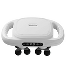 Masażer perkusyjny do masażu głębokiego, 12 końcówek, 9 prędkości, funkcja ciepła, masaż wibracyjny, USB-C