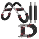 Wielofunkcyjny przyrząd treningowy, regulowany opór 110-132 lbs, ekspander typu U, na biceps, triceps, barki, plecy i uda