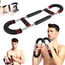 Wielofunkcyjny przyrząd treningowy, regulowany opór 110-132 lbs, ekspander typu U, na biceps, triceps, barki, plecy i uda
