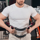 Wielofunkcyjny przyrząd treningowy, regulowany opór 110-132 lbs, ekspander typu U, na biceps, triceps, barki, plecy i uda