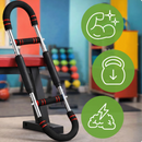 Wielofunkcyjny przyrząd treningowy, regulowany opór 110-132 lbs, ekspander typu U, na biceps, triceps, barki, plecy i uda