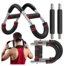 Wielofunkcyjny przyrząd treningowy, regulowany opór 110-132 lbs, ekspander typu U, na biceps, triceps, barki, plecy i uda