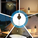 Lampa LED z Czujnikiem Ruchu, Ładowana USB-C, Ciepłe Światło 2700-3000K, Magnetyczna, Bezprzewodowa – Inteligentne Oświetlenie do Każdej Przestrzeni