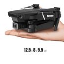 Dron E88PRO 4K Ultra HD z podwójną kamerą, FPV Real-Time, Altitude Hold, sterowaniem gestami i składaną konstrukcją