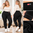 Spodnie sztruksowe ocieplane, luźny i wygodny krój, duże rozmiary 2XL-5XL