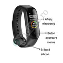 Opaska fitness smartwatch z pulsometrem i powiadomieniami - Model 3 Plus