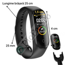 Opaska fitness smartwatch z pulsometrem i powiadomieniami - Model 3 Plus