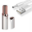 Hipoalergiczny depilator do twarzy LED z ładowaniem USB - Bezbolesna i precyzyjna depilacja twarzy