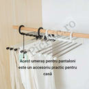 Wieszak Organizer na Spodnie - Wszechstronny Design, Zoptymalizowane Miejsce