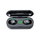 Bezprzewodowe słuchawki Bluetooth TWS F9 z etui ładującym - Wodoodporne IPX7, sterowanie dotykowe