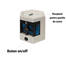 Przenośny Klimatyzator z Baterią USB - Natychmiastowe Chłodzenie i Oczyszczanie Powietrza