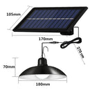 Zestaw 2 Lamp Solarnych LED z Metalowym Kloszem i Pilotem - Oświetlenie Zewnętrzne/Wewnętrzne