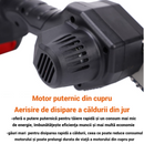 Mini Piła Łańcuchowa Elektryczna Akumulatorowa 4 cale - Kompletny Zestaw z 2 Bateriami + 1 Łańcuch Zapasowy