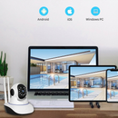 Kamera monitoringu WiFi Wireless 1080P z obrotem i detekcją ruchu - zdalne sterowanie przez aplikację