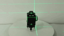 Niwelator Laserowy 4D z 16 Liniami, 4 Wiązki x 360 Stopni, Zielone Linie, Zasięg 25m, Dokładność ± 2mm/10m, Autopoziomowanie, Kąt Prosty, Baterie 2 x 4000 mAh 4.2V, Pilot