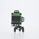 Niwelator Laserowy 4D z 16 Liniami, 4 Wiązki x 360 Stopni, Zielone Linie, Zasięg 25m, Dokładność ± 2mm/10m, Autopoziomowanie, Kąt Prosty, Baterie 2 x 4000 mAh 4.2V, Pilot