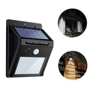 Lampa LED Solarna z Czujnikiem Ruchu – Automatyczne Oświetlenie, Szybki Montaż bez Kabli, Odporna na Warunki Atmosferyczne