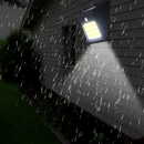 Lampa LED Solarna z Czujnikiem Ruchu – Automatyczne Oświetlenie, Szybki Montaż bez Kabli, Odporna na Warunki Atmosferyczne