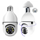 Zestaw 2 Kamer Monitoringu WiFi Typu Żarówka 355° Full HD z Kątem Panoramicznym, Czujnikiem Ruchu i Funkcją Audio Dwukierunkową