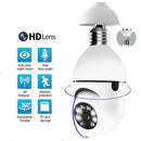 Zestaw 2 Kamer Monitoringu WiFi Typu Żarówka 355° Full HD z Kątem Panoramicznym, Czujnikiem Ruchu i Funkcją Audio Dwukierunkową