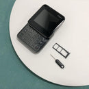 Telefon Mini Slide i19 Pro Ekran 2.4 cala, Dual SIM, Aparat, Radio FM, Bluetooth, Fizyczne Przyciski, Odblokowany