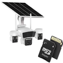 Kamera Monitoringu Solarna 4G TL3, 1 Czujnik PIR, Bateria 12000mAh, Widzenie Nocne, 7,5W, Sterowanie przez OKAM Pro
