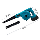 Dmuchawa i Odkurzacz 2-w-1 Bezprzewodowy | 18V | 180 MPH | 15.000 RPM | 0.7 kg | 2 Akumulatory