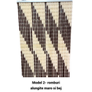 Zasłona do Drzwi Przeciw Owadom - Plastikowe Kółka 200 x 90 cm